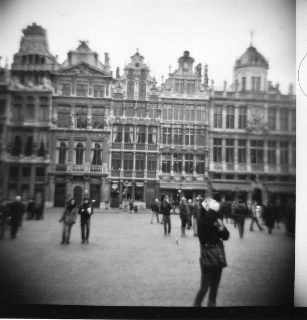 Grand Place, Brussels - taken with the Diana